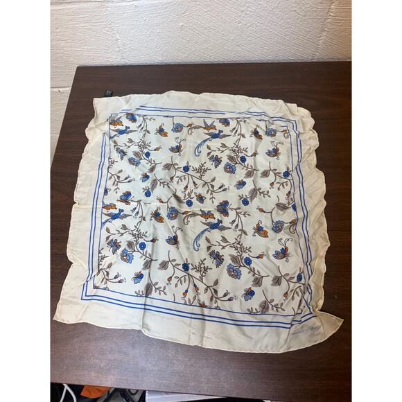 Turnbull and Asser Vintage Silk Handkerchief Bandana Pocket Square Scarf 18" - Picture 2 of 10